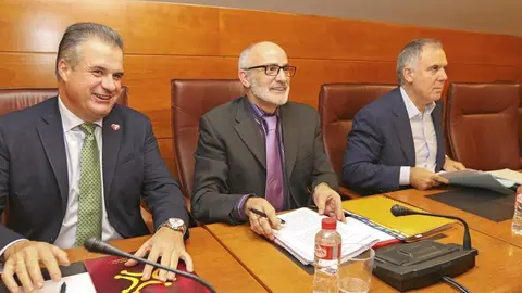 El consejero de Sanidad, Miguel Rodr&iacute;guez, comparece ante la Comisi&oacute;n de Econom&iacute;a y Hacienda para informar de los presupuestos de su departamento para 2020