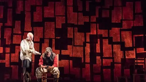 Diego Lorca y Pako Merino en 'La zanja'