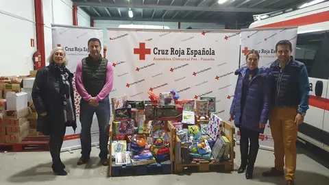 Entrega de los juguetes