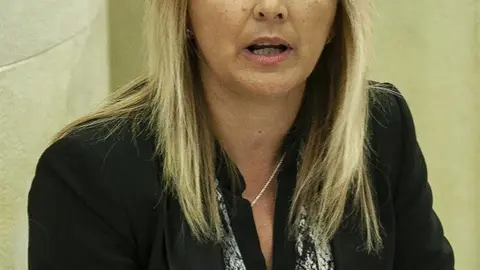 Noelia Cobo, portavoz del grupo socialista en el Parlamento de Cantabria y secretaria de Organizaci&oacute;n del PSOE a nivel auton&oacute;mico