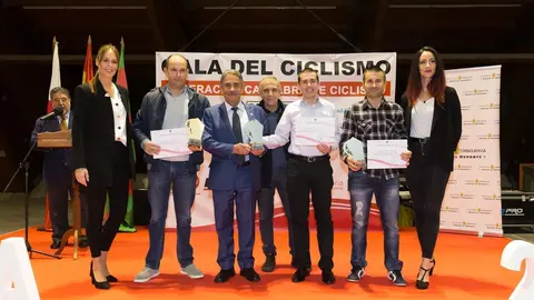 Revilla en la gala de ciclismo