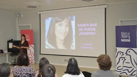Irene Villa participa en un encuentro de Nestl&eacute; Espa&ntilde;a sobre el Plan de Igualdad de la compa&ntilde;&iacute;a