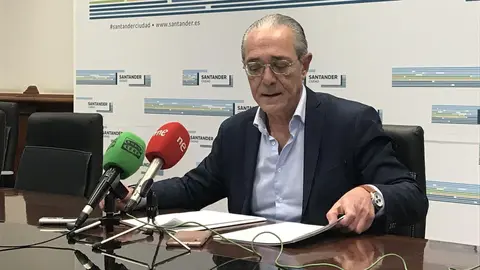 El concejal de Personal y Protecci&oacute;n Ciudadana de Santander, Pedro Nalda