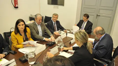 El presidente de la FEMP (Federaci&oacute;n Espa&ntilde;ola de Municipios y Provincias), Abel Caballero, preside la primera reuni&oacute;n de la Junta de Gobierno, en Madrid (Espa&ntilde;a),a 26 de noviembre de 2019.