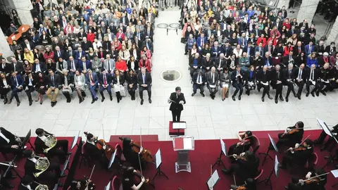 Acto por el D&iacute;a de la Constituci&oacute;n en el Parlamento de Cantabria