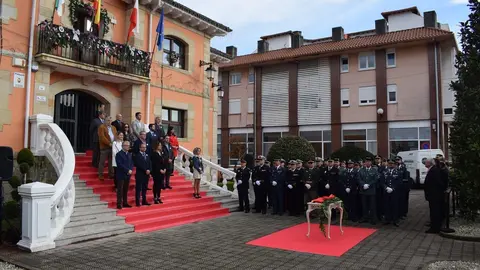 Acto por el D&iacute;a de la Constituci&oacute;n en Pi&eacute;lagos