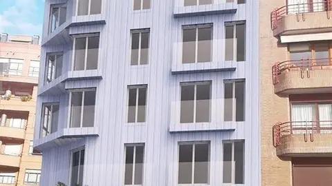 Infograf&iacute;a edificio de la Reina Victoria, 49 en Santander