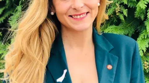 La diputada de Cs en el Parlamento de Cantabria Marta Garc&iacute;a