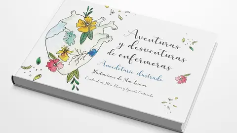 Portada del libro 'Aventuras y desventuras de enfermeras. Anecdotario ilustrado'