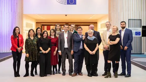 La directora general de Juventud, Irene Lanuza, en Bruselas