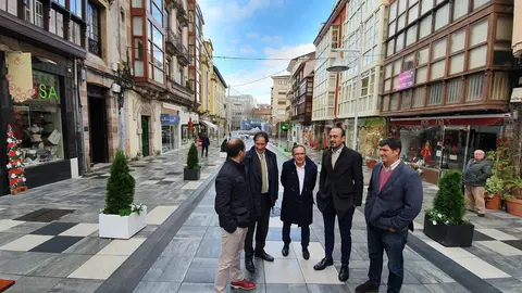 Inauguraci&oacute;n reforma integral calle Ancha de Torrelavega