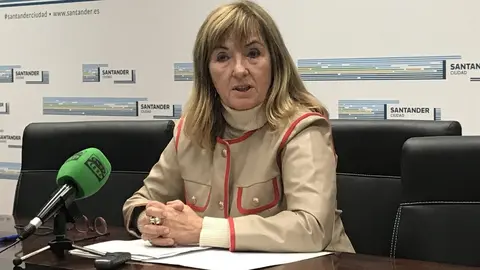 La concejala de Cultura, Deporte y Transparencia del Ayuntamiento de Santander, Mar&iacute;a Luisa Sanju&aacute;n (Cs)