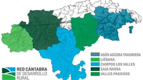 mapa grupos accion local