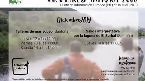 Talleres de marisqueo de la Mancomunidad de Municipios Sostenibles