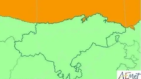 Aviso naranja por fen&oacute;menos costeros este s&aacute;bado en Cantabria