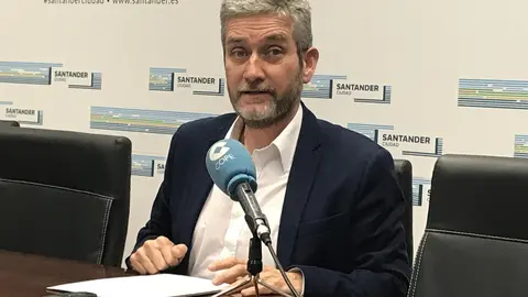 El concejal de Urbanismo y portavoz de Cs, Javier Ceruti