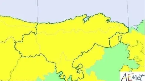 Avisos activos en Cantabria este mi&eacute;rcoles