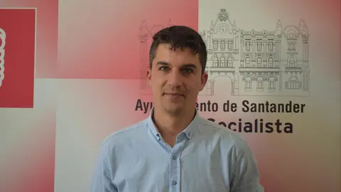 El concejal del PSOE de Santander, Daniel Fern&aacute;ndez