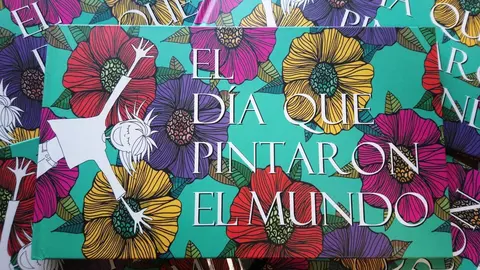 Alberto Gallo y Almudena B&aacute;scones presentan en el Impluvium su  libro 'El d&iacute;a que pintaron el mundo'