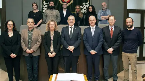 Nota Uc Cinco Catedr&aacute;ticos Y Seis Profesores Titulares Toman Posesi&oacute;n De Sus Cargos En La Uc