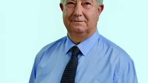 Evaristo Dom&iacute;nguez, alcalde del PP en Meruelo durante cuatro d&eacute;cadas, distinguido en la comida de Navidad del partido en 2019