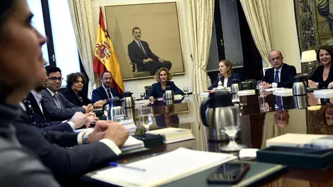 Reuni&oacute;n de la Mesa del Congreso de los Diputados