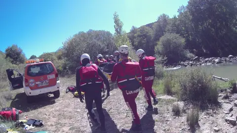 Efectivos 112 en una intervenci&oacute;n