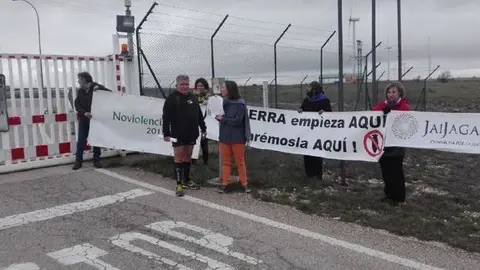 movilzaciones en la factor&iacute;a maxam de burgos