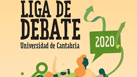 cartel anunciador liga de debate 2020