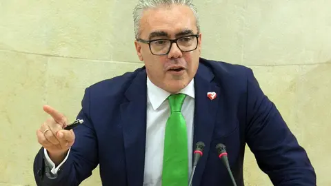 El portavoz parlamentario regionalista, Pedro Hernando