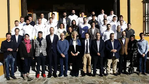 Recepci&oacute;n a la Selecci&oacute;n Espa&ntilde;ola de Balonmano