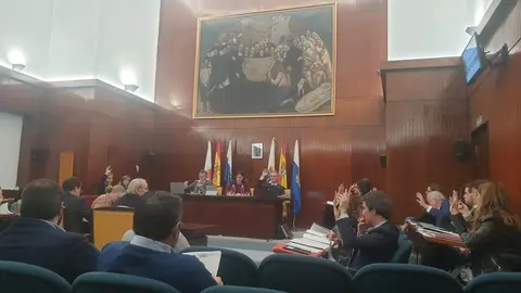 Pleno del Ayuntamiento de Santander