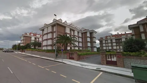 Vado en una calle de Noja