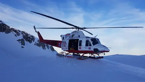 Evacuaci&oacute;n herido en Pe&ntilde;avieja en helic&oacute;ptero
