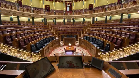 Vista general del Congreso de los Diputados