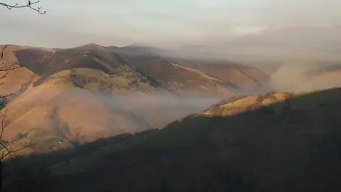 Pozos de Noja, en Miera, registra un incendio forestal