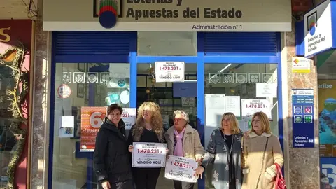 Validado en Laredo un boleto de la Primitiva premiado con 1,4 millones de euros