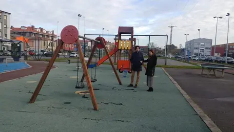 Parque infantil del barrio de San Isidro