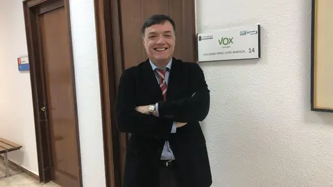 El concejal de Vox en Santander, Guillermo P&eacute;rez-Cos&iacute;o