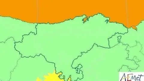 Aviso naranja por fen&oacute;menos costeros