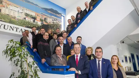 El consejero de Desarrollo Rural, Ganader&iacute;a, Pesca, Alimentaci&oacute;n y Medio Ambiente, Guillermo Blanco, firma varios convenios con el Grupo de Acci&oacute;n Costera Oriental