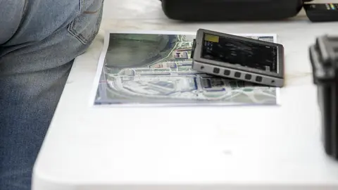 DAVID S. BUSTAMANTE 13/01/2020 SANTANDER/ CANTABRIA Hundimiento de un parking subterrraneo y un parque infantil en Santander