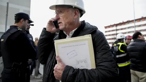 DAVID S. BUSTAMANTE 13/01/2020 SANTANDER/ CANTABRIA Hundimiento de un parking subterrraneo y un parque infantil en Santander