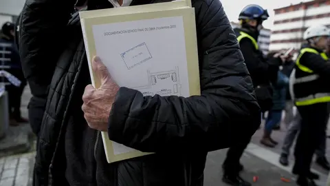 DAVID S. BUSTAMANTE 13/01/2020 SANTANDER/ CANTABRIA Hundimiento de un parking subterrraneo y un parque infantil en Santander