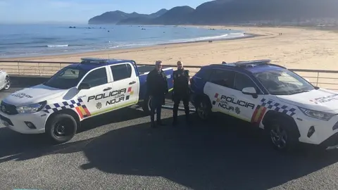 Los dos nuevos veh&iacute;culos de la Polic&iacute;a Local de Noja