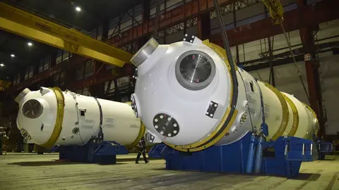 Ensa embarca dos generadores de vapor para centrales nucleares en Francia