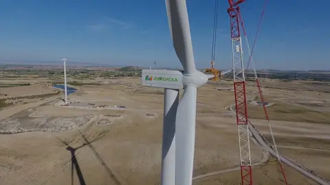 Parque e&oacute;lico El Pradillo de Iberdrola