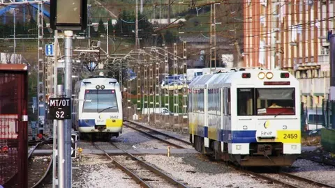 Trenes de Cercan&iacute;as en Cantabria