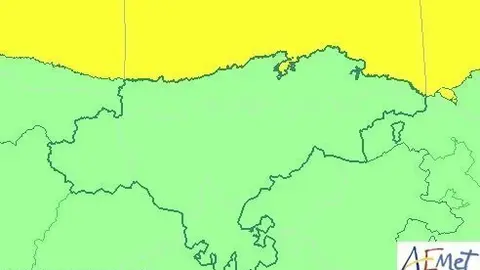 Aviso amarillo por fen&oacute;menos costeros en Cantabria