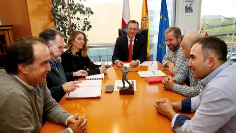 Blanco se re&uacute;ne con la Mancomunidad de Li&eacute;bana